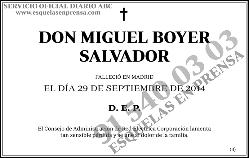 Miguel Boyer Salvador